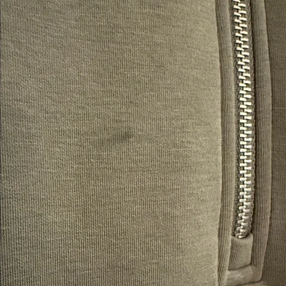 CALIA Women's Soft Scuba Mock Neck 1/4 Zip Muted Green NWT - Picture 5 of 11